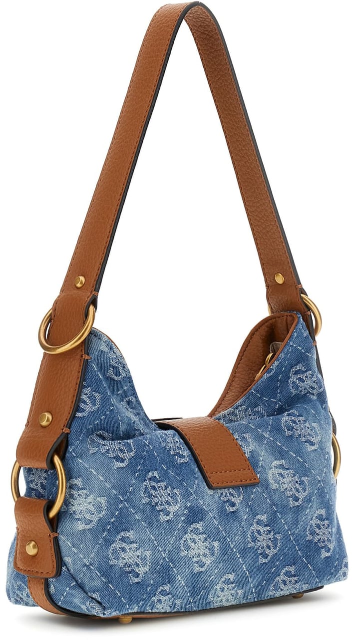 Guess Camden Mini Schoudertas Blauw