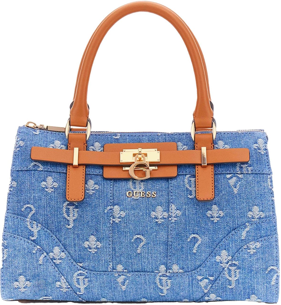 Guess Greyson Small Tas Blauw