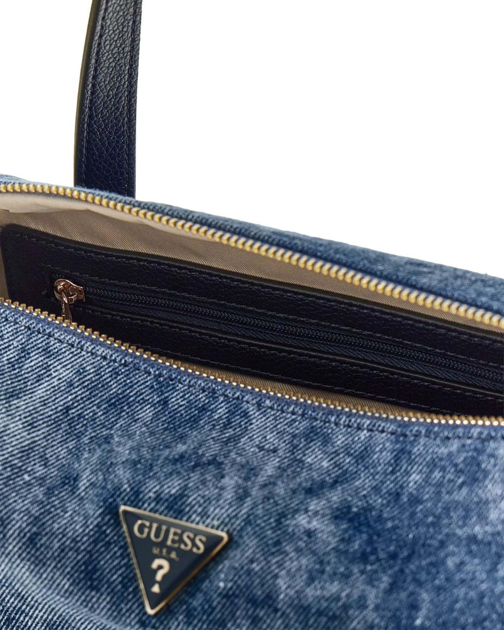 Guess Kassie Small Schoudertas Blauw