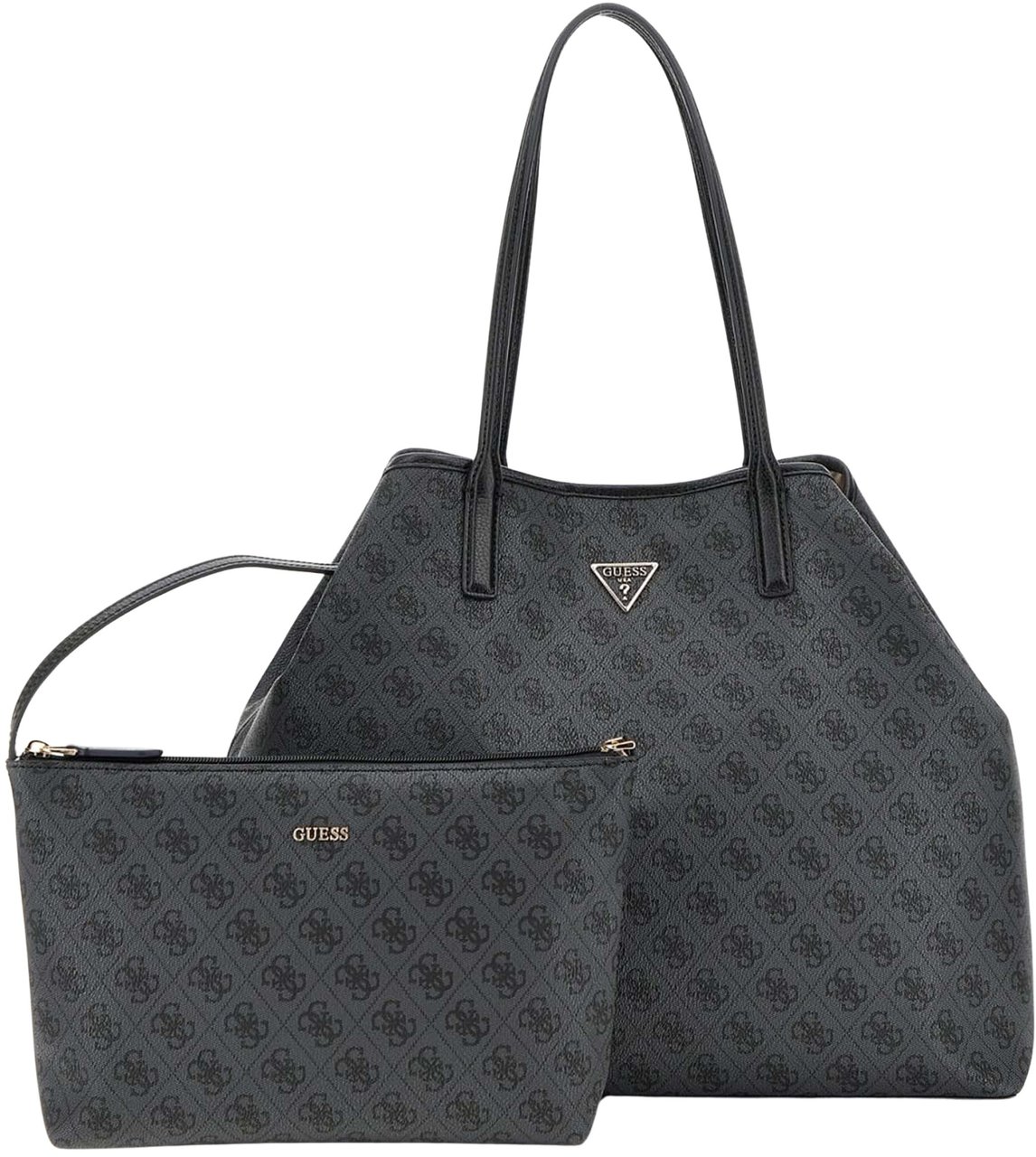 Guess ECO VICTTORIA LRG 2 IN 1 TOTE Grijs