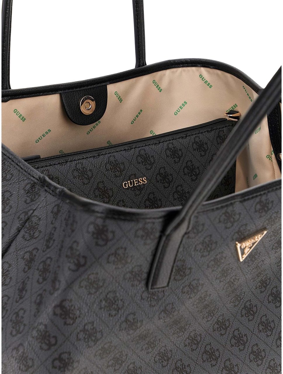 Guess ECO VICTTORIA LRG 2 IN 1 TOTE Grijs