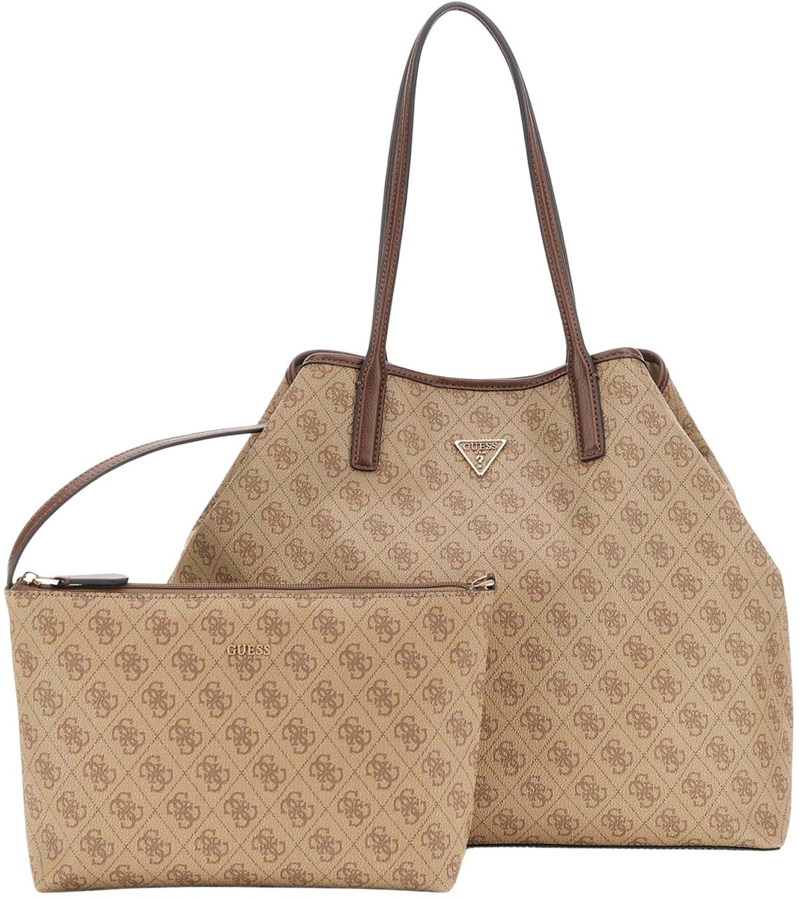Guess ECO VICTTORIA LRG 2 IN 1 TOTE Beige