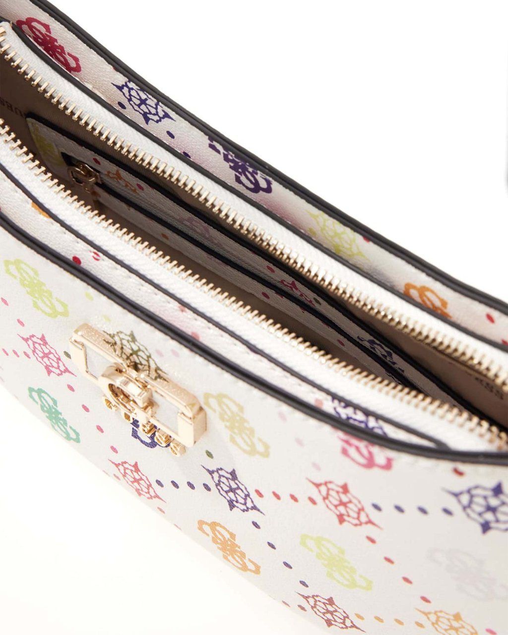 Guess Emelie Logo Top Zip Schoudertas Divers