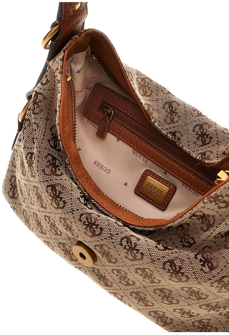 Guess Camden Mini Schoudertas Wit