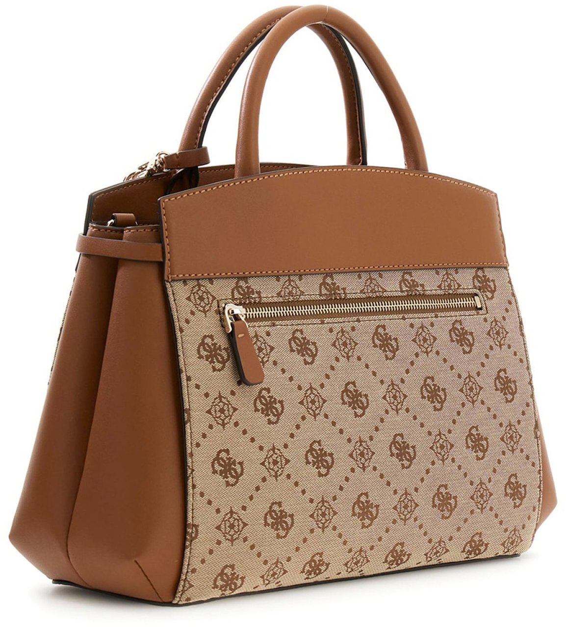 Guess Melinda Logo Schoudertas Wit