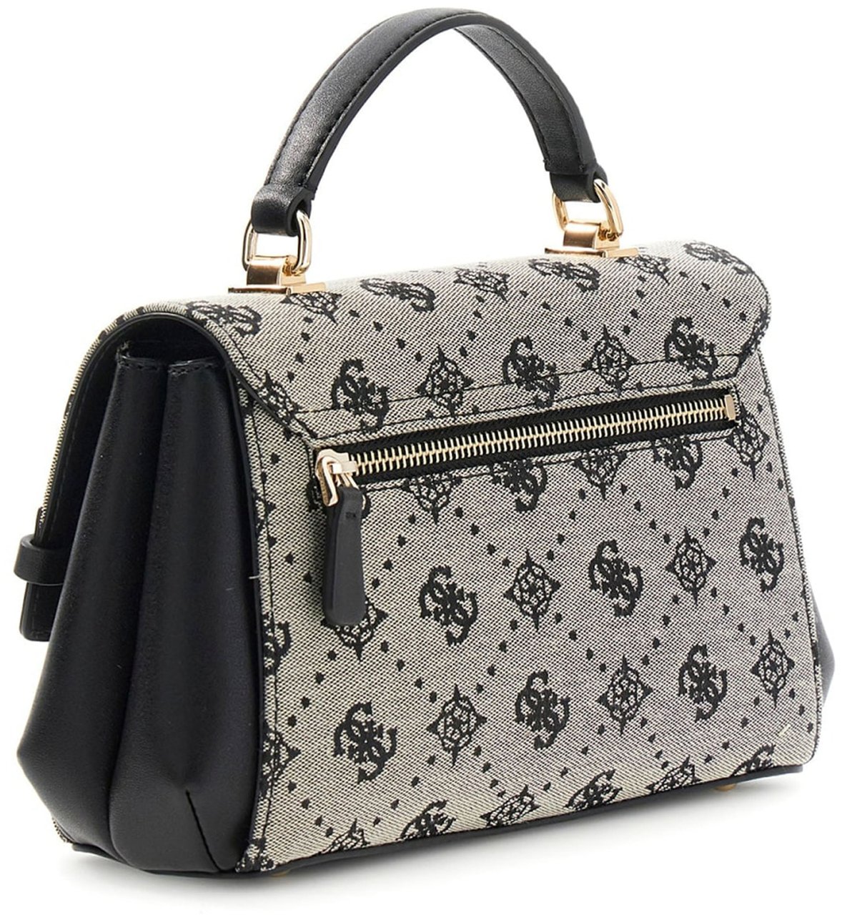 Guess Melinda Logo Top Handtas Zwart