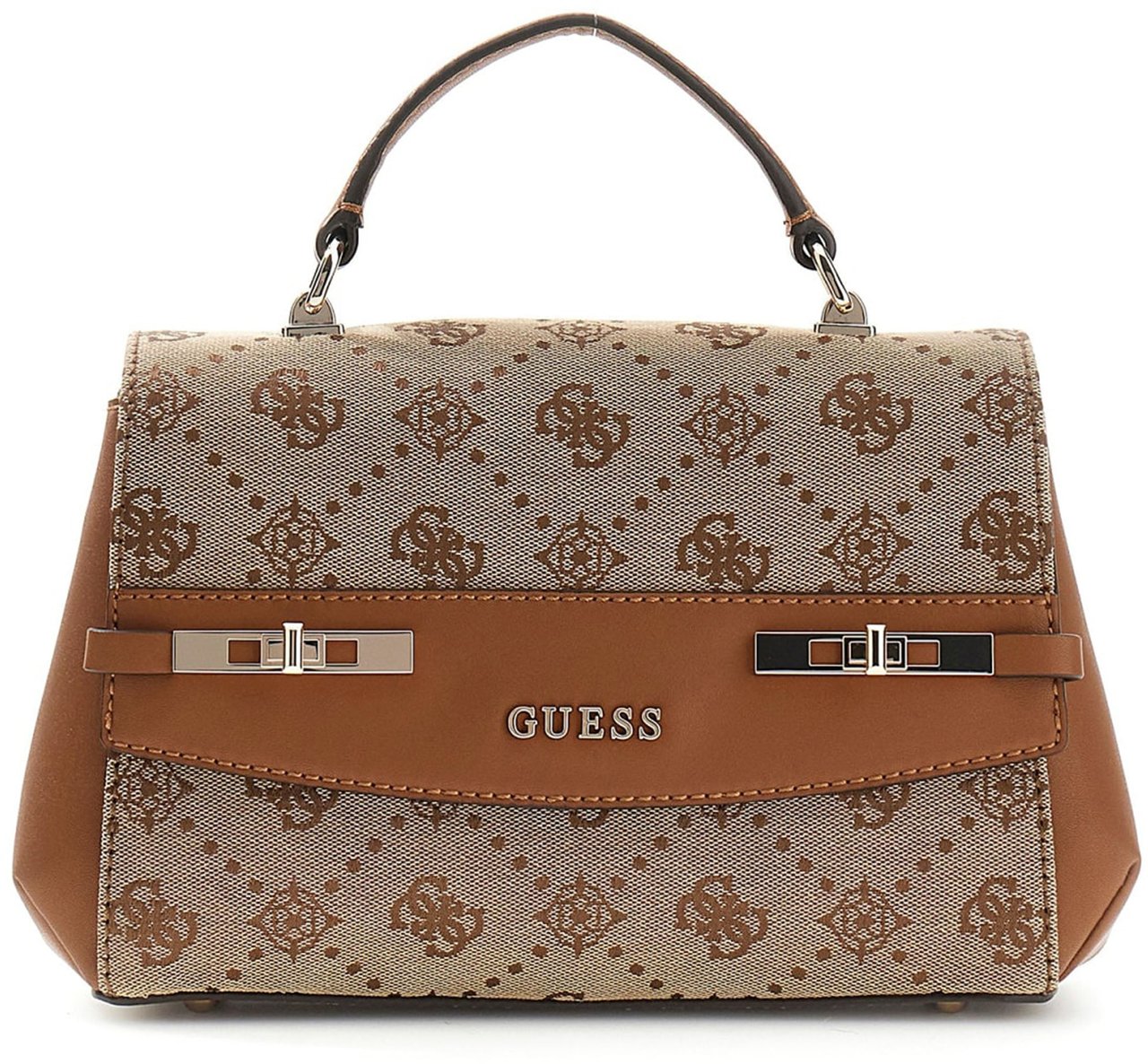 Guess Melinda Logo Top Handtas Wit
