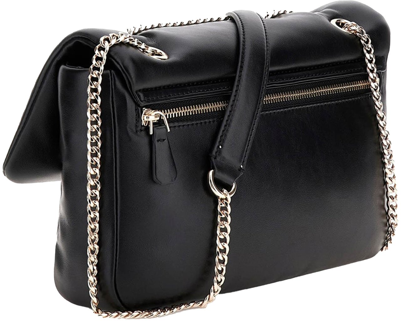 Guess Sunetra Xbody Flap Tas Zwart