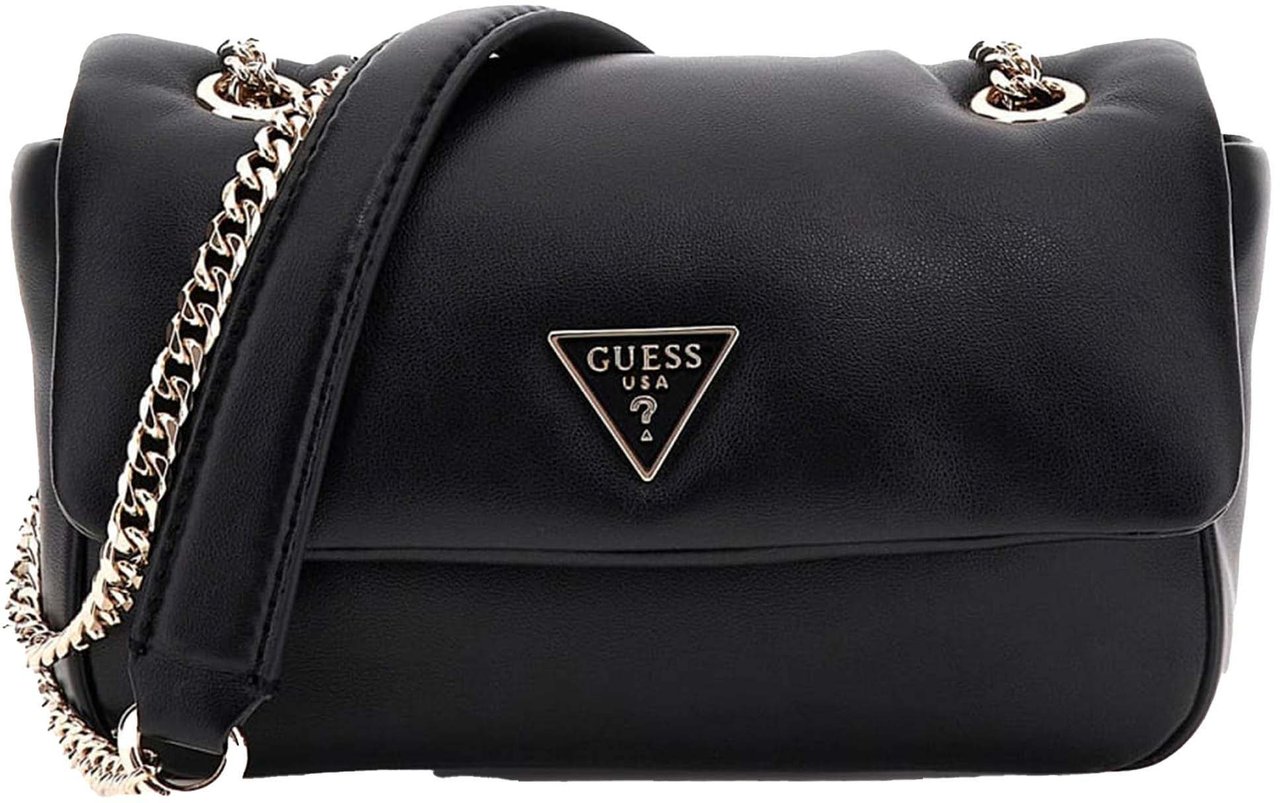 Guess Sunetra Mini Xbody Flap Tas Zwart