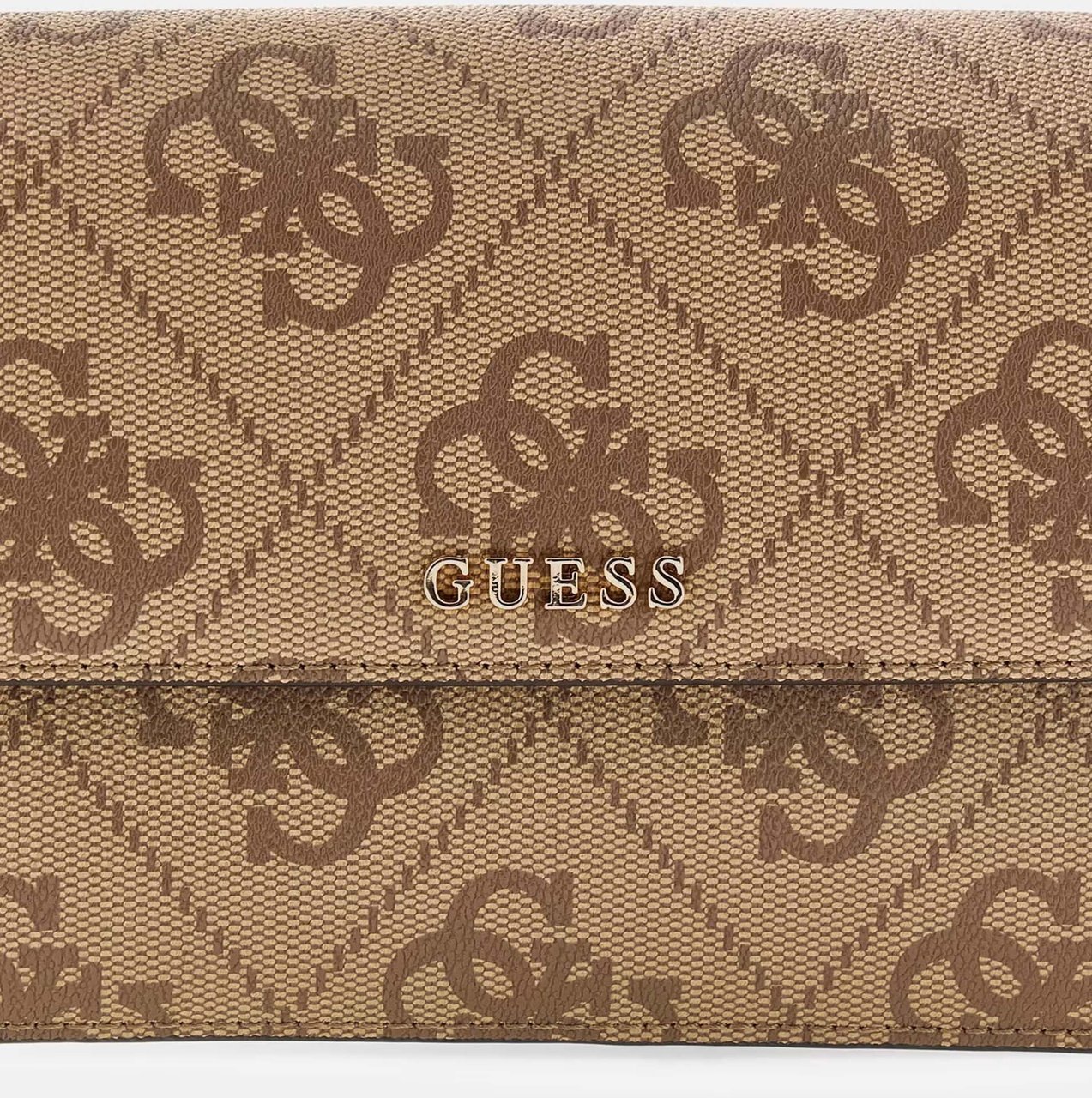 Guess Sadie Flap Schoudertas Wit