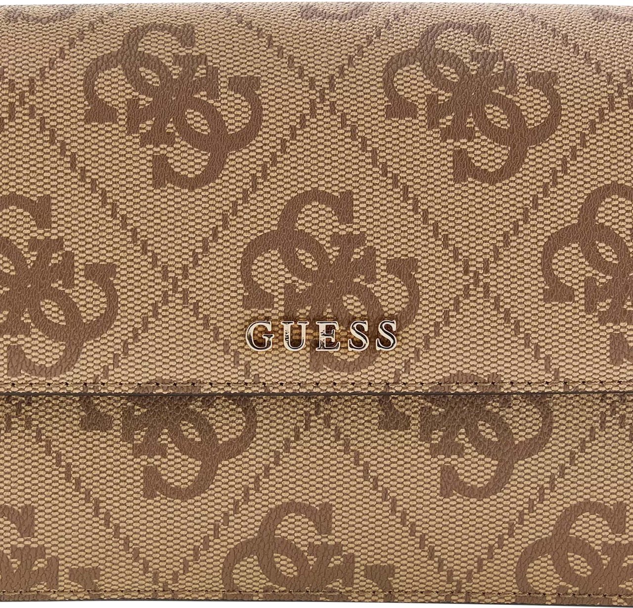 Guess Sadie Flap Schoudertas Wit