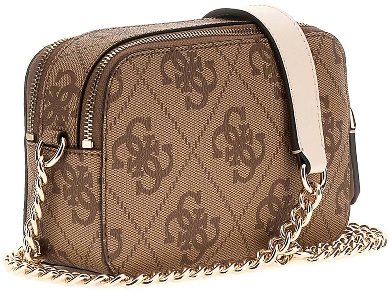 Guess Noelle Camera Tas Wit