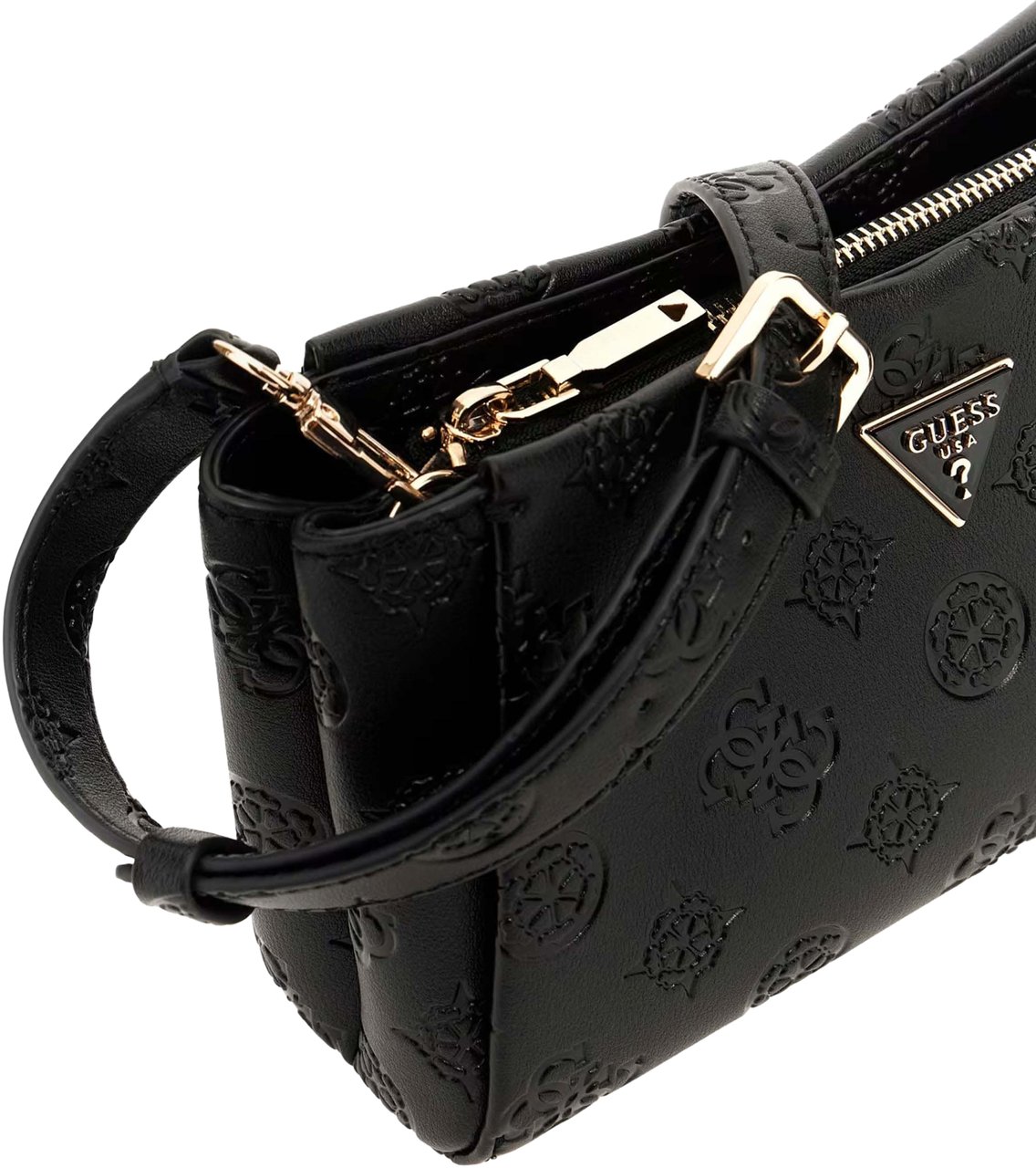 Guess Tisha Crossbody Zwart