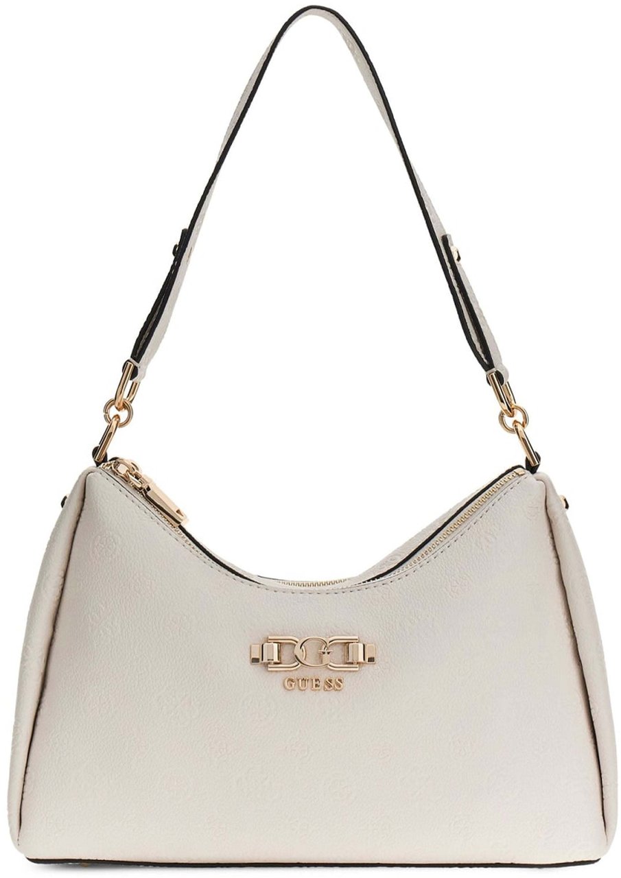 Guess Anise Double Zip Schoudertas Wit