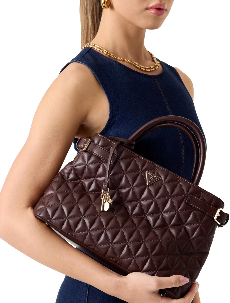 Guess Paisleigh Girlfriend Schoudertas Wit