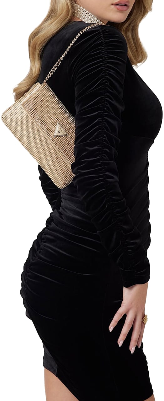 Guess Zalina Flap Clutch Wit