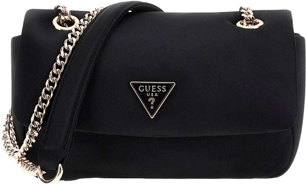 Guess Sunetra Mini Xbody Flap Tas Zwart