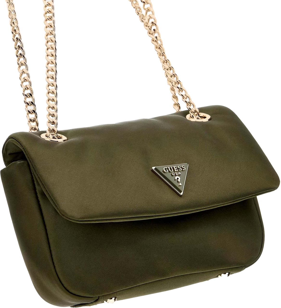 Guess Sunetra Mini Xbody Flap Tas Groen