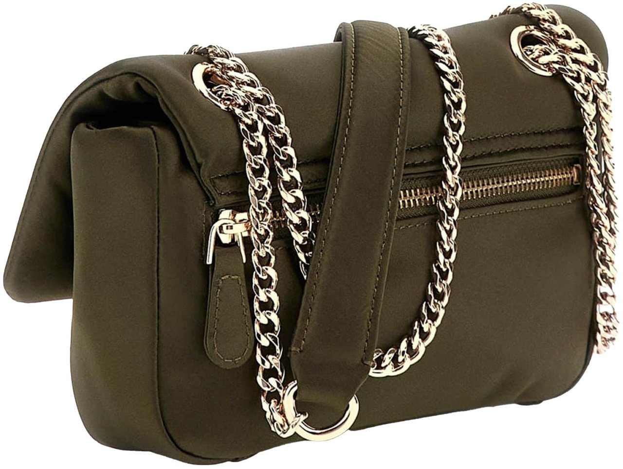 Guess Sunetra Mini Xbody Flap Tas Groen