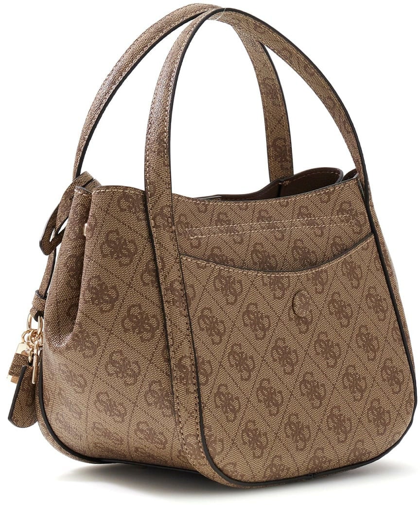Guess Coleen Logo Small Handtas Wit