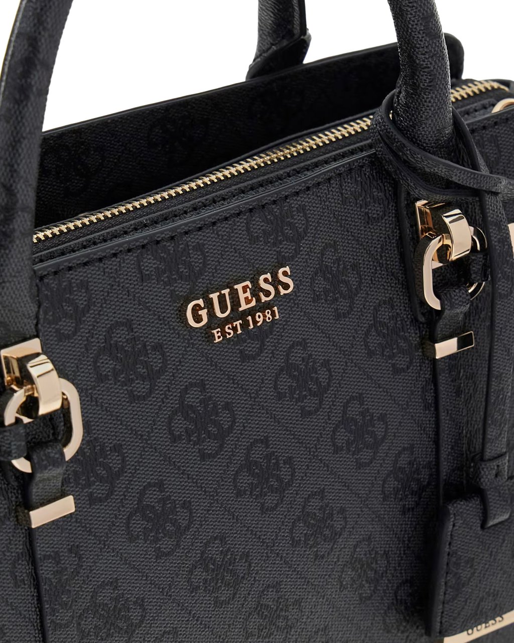 Guess Leona Logo Sml Mlti Comp Stchl Grijs