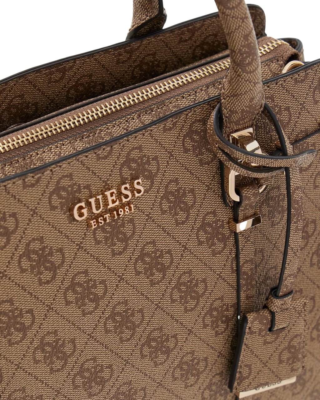 Guess Leona Logo Sml Mlti Comp Stchl Wit