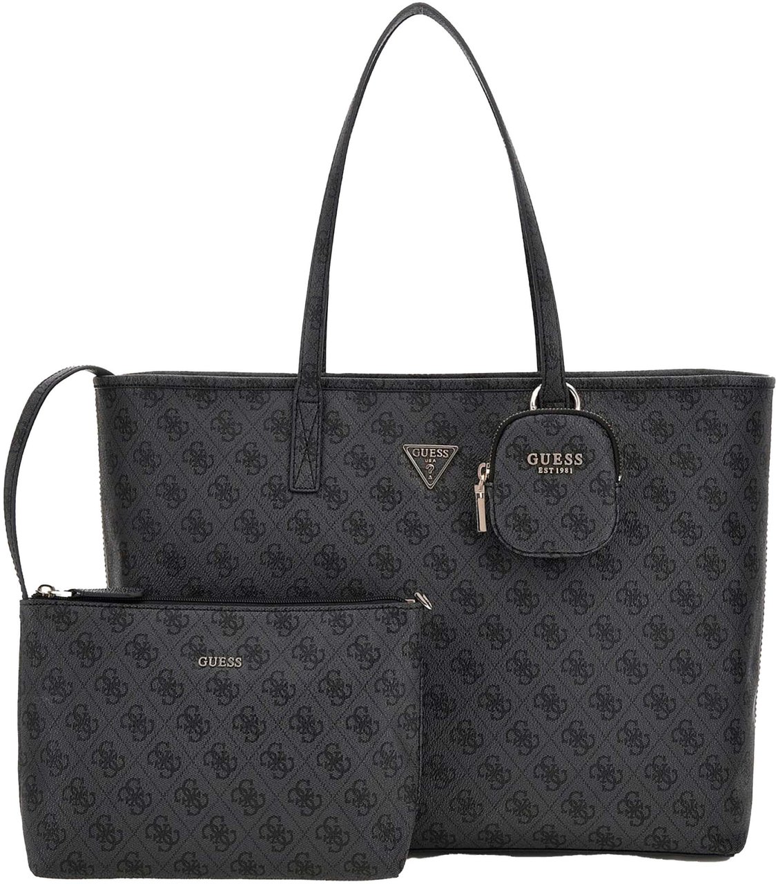 Guess Power Play Large Tote Tas Grijs