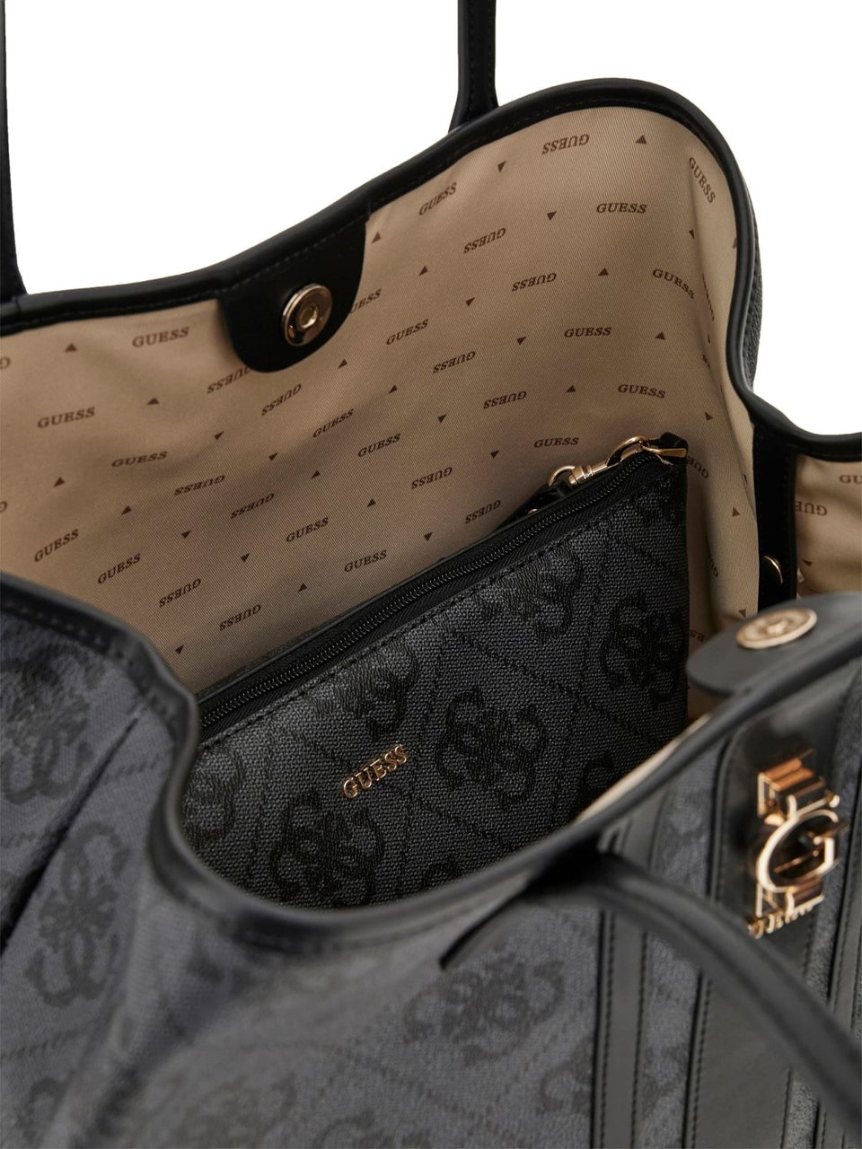 Guess Erenia Tas Large 2 In 1 Tote Grijs