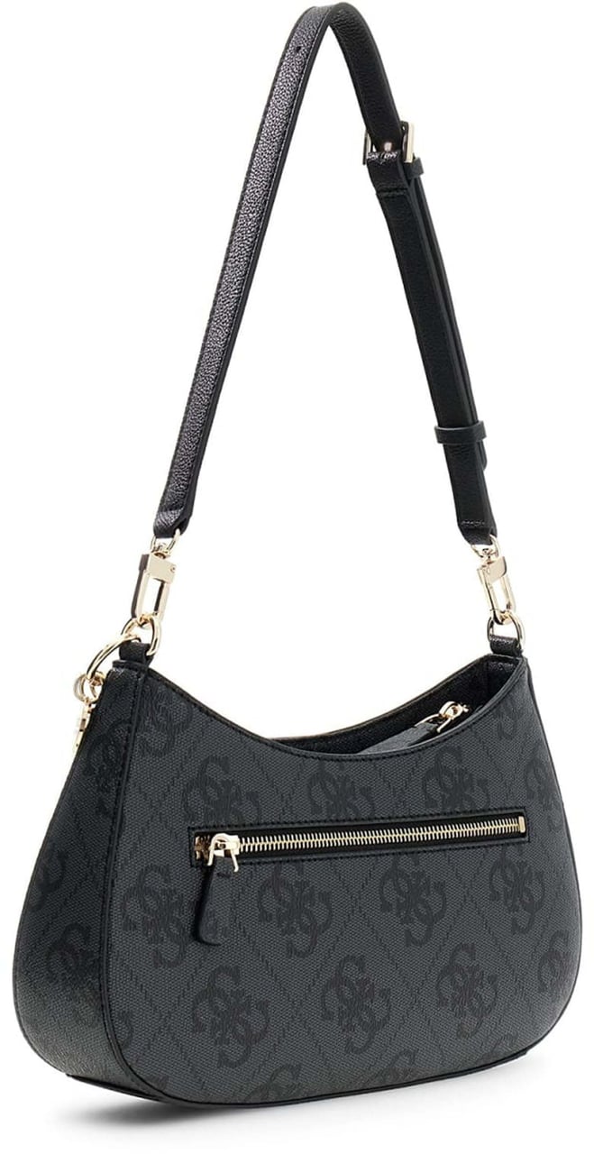 Guess Noelle Top Zip Schoudertas Grijs