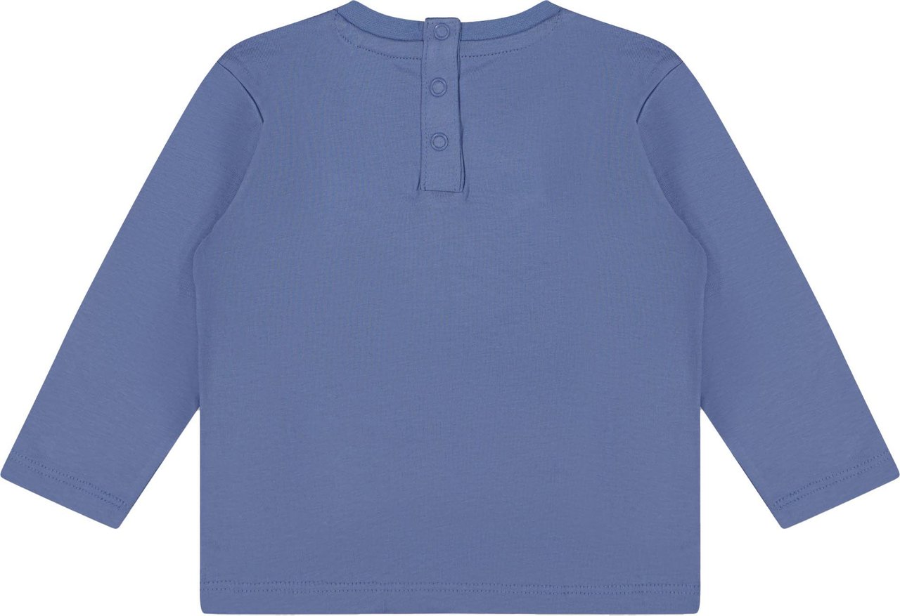 Guess Guess Baby Jongens T-Shirt In Licht Blauw Blauw