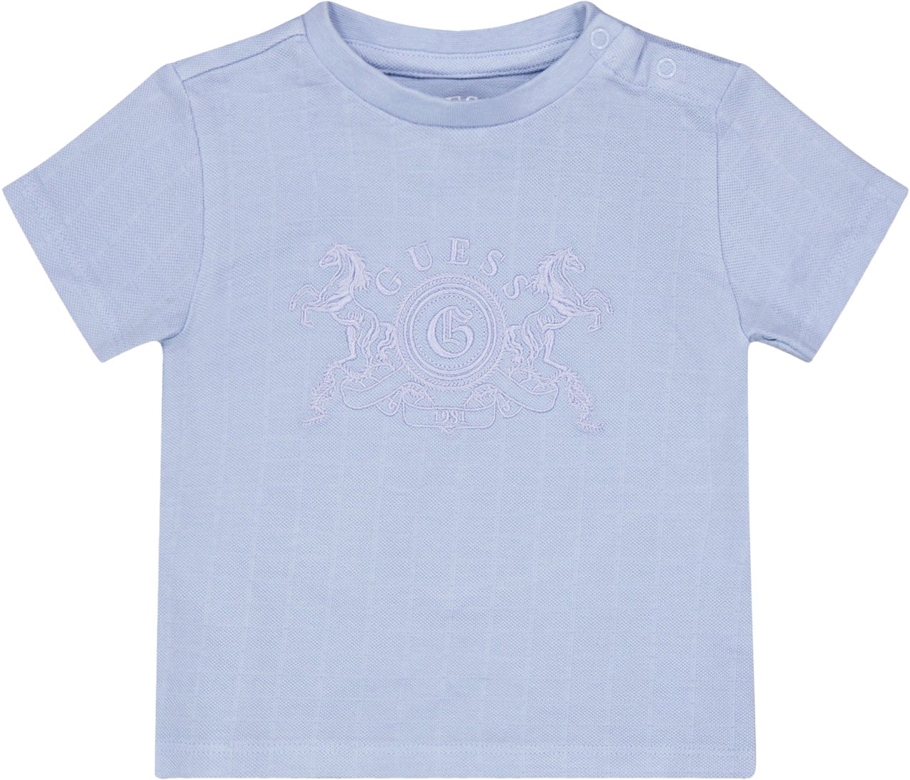 Guess Guess Baby Jongens Setje In Licht Blauw Blauw