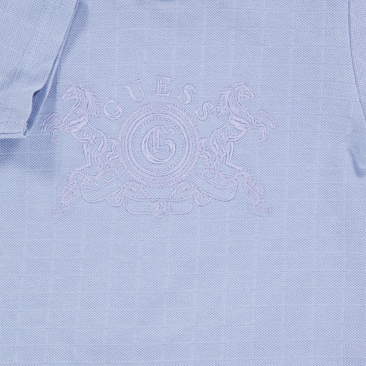 Guess Guess Baby Jongens Setje In Licht Blauw Blauw