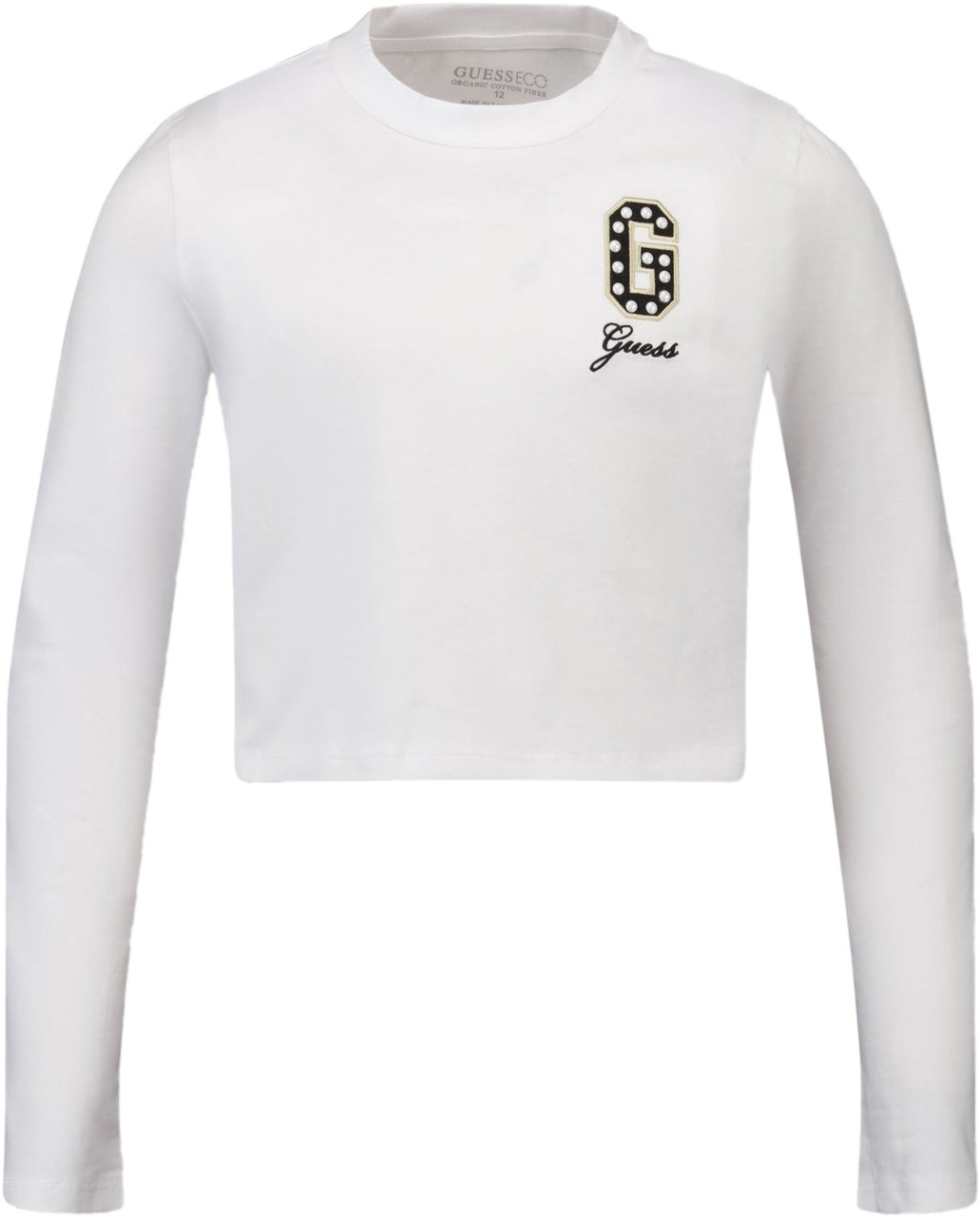 Guess Guess Kinder Meisjes T-Shirt In Wit Wit