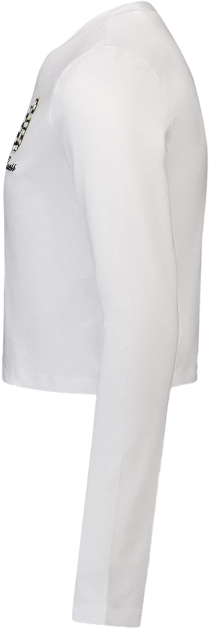 Guess Guess Kinder Meisjes T-Shirt In Wit Wit