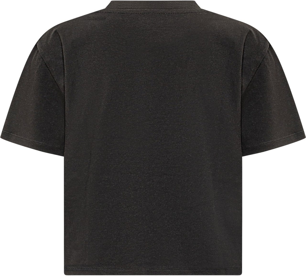 Guess CROP SS T-SHIRT Zwart
