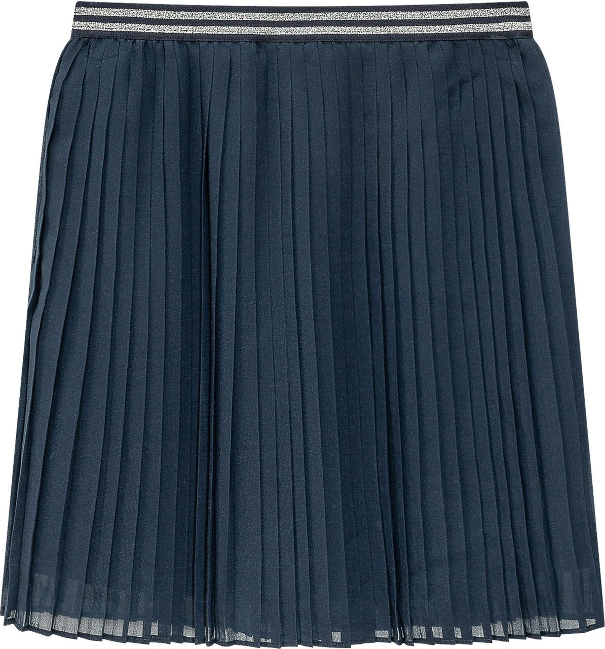 Guess Gonna Plissettata con Vita Elasticizzata Navy