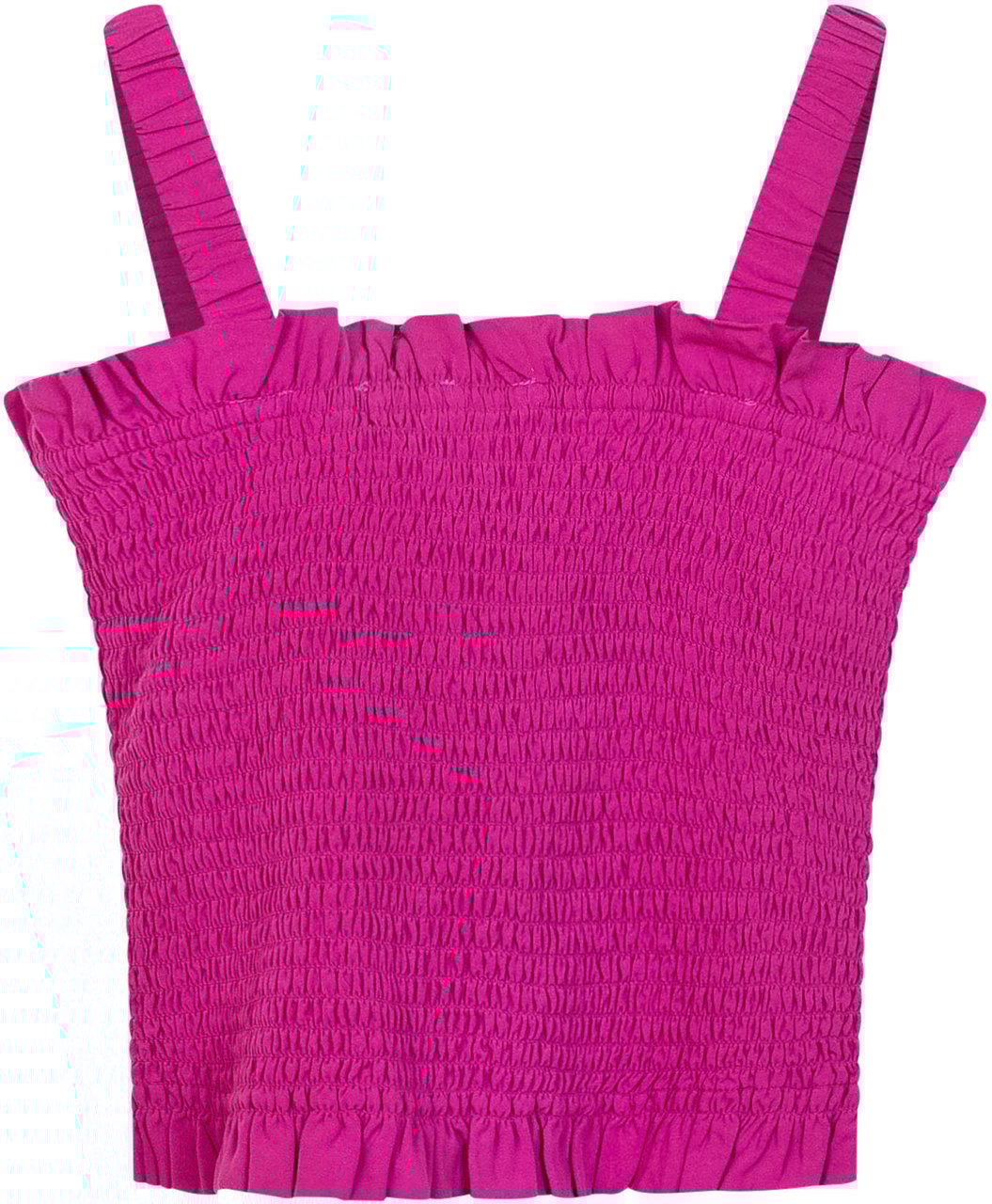 Guess Top con Spalline e Arricciatura Roze