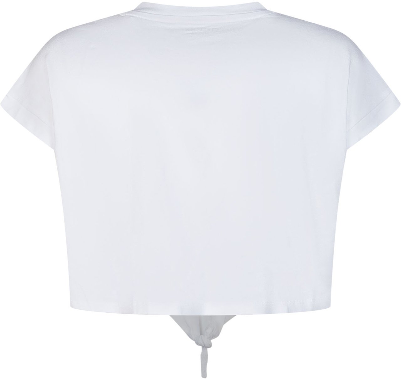 Guess T-shirt con Nodo e Logo Wit