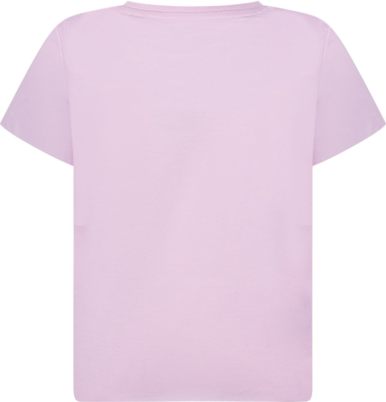 Guess T-shirt Crop con Logo Roze