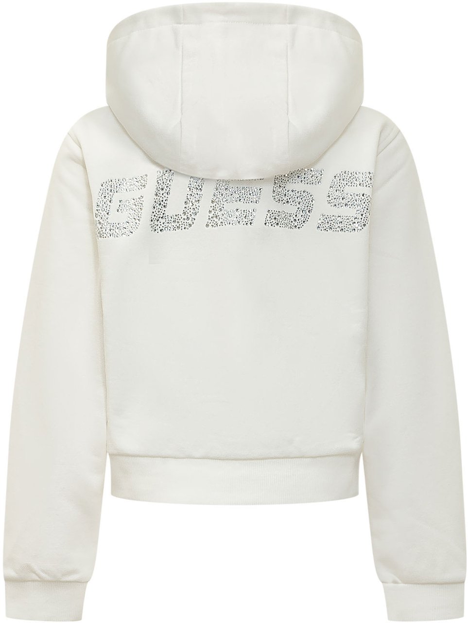 Guess Felpa con Cappuccio e Zip Wit