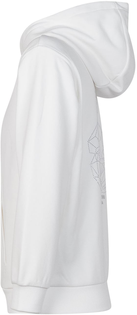 Guess Felpa con Cappuccio e Tasca a Marsupio Wit