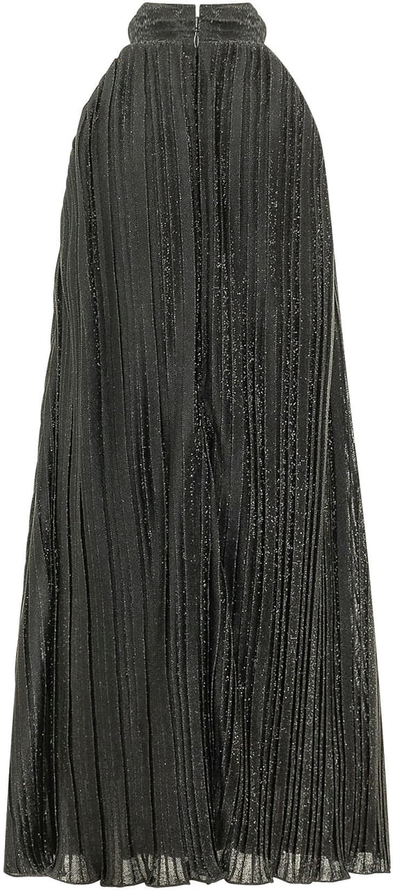 Guess Abito Senza Maniche con Rouches Donkergrijs
