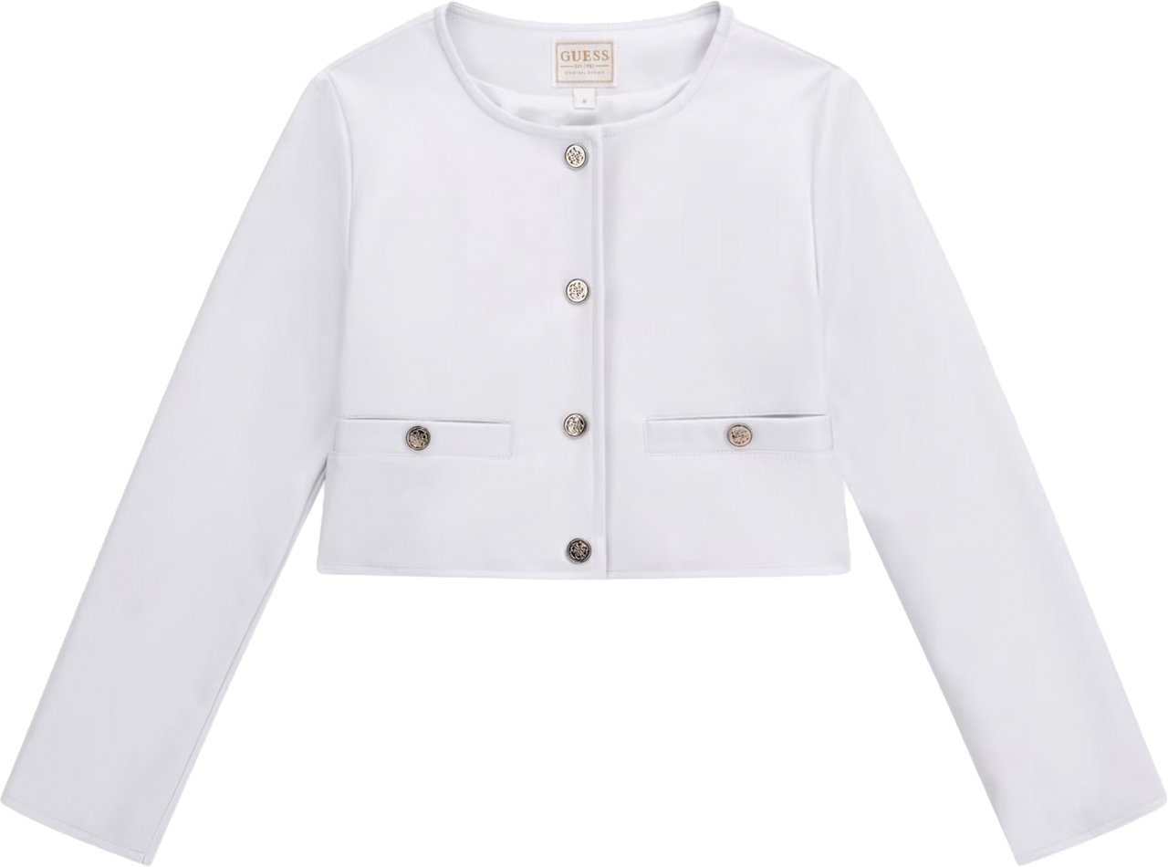 Guess Jackets Pure White Wit
