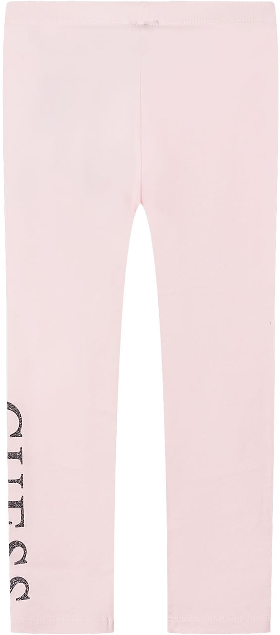 Guess Leggings con Logo Laterale Roze