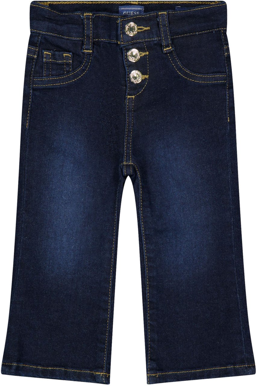 Guess Guess Baby Meisjes Jeans In Donker Blauw Blauw
