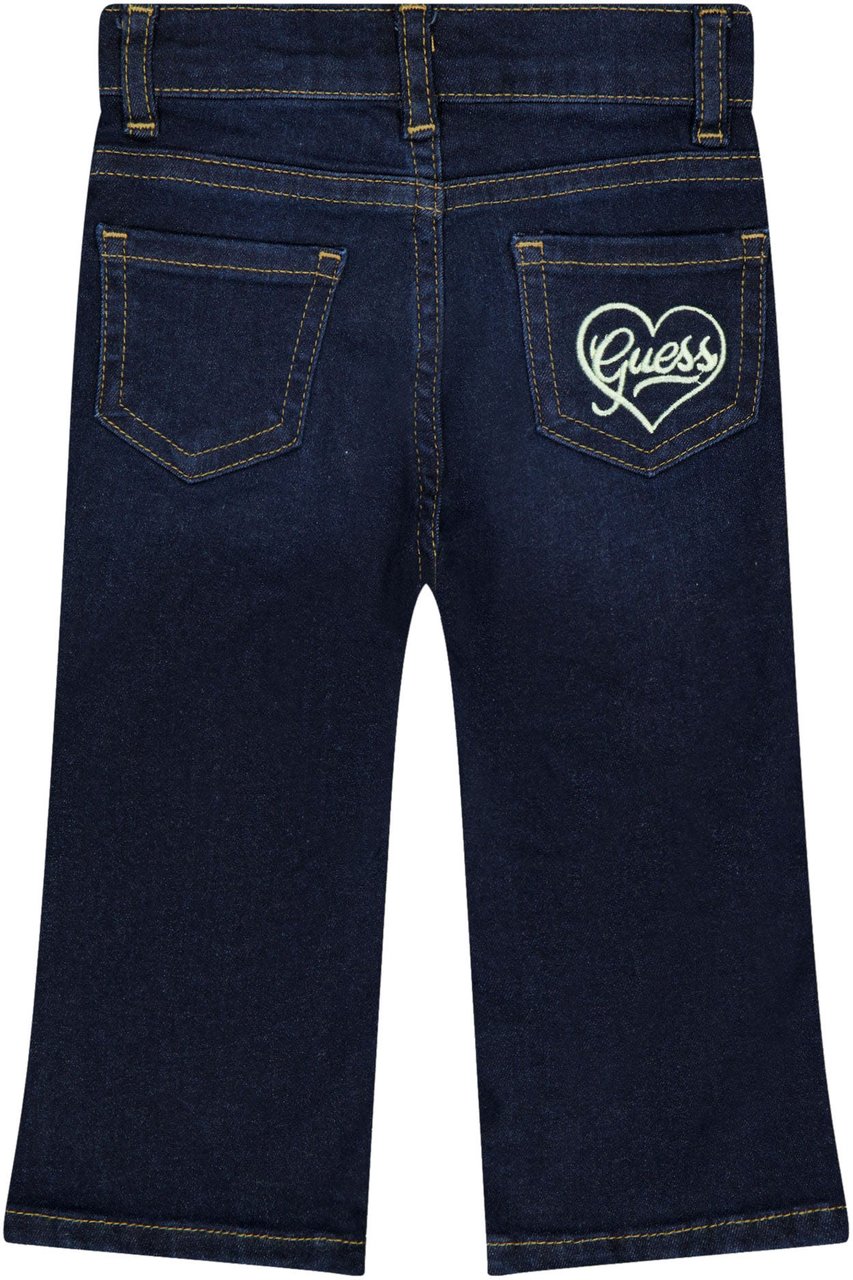 Guess Guess Baby Meisjes Jeans In Donker Blauw Blauw