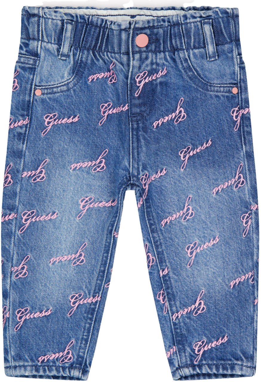Guess Guess Baby Meisjes Jeans In Jeans Blauw