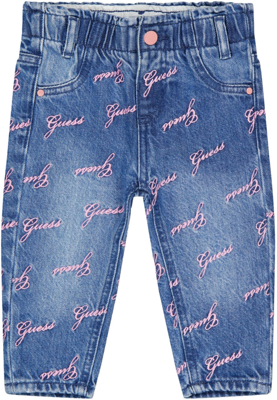 Guess Guess Baby Meisjes Jeans In Jeans Blauw