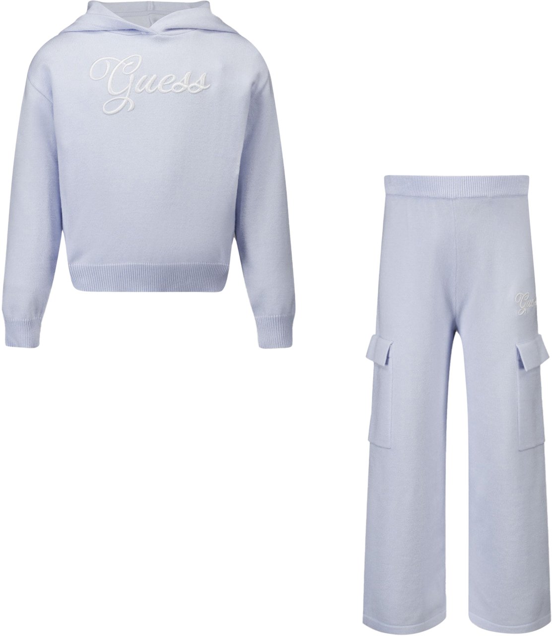 Guess Guess Kinder Meisjes Joggingpak In Licht Blauw Blauw