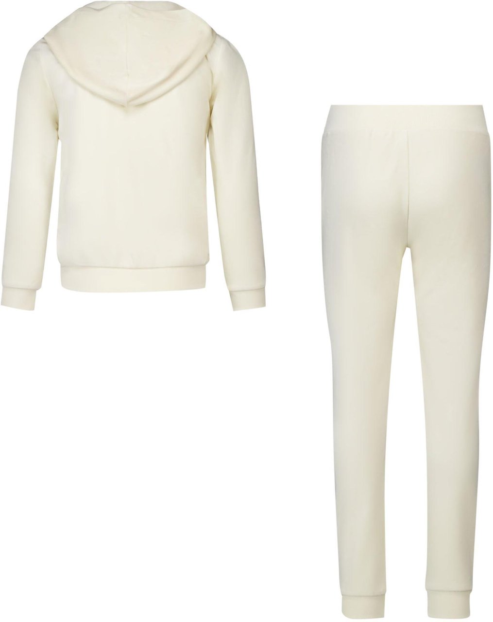 Guess Guess Kinder Meisjes Joggingpak In Off White Wit